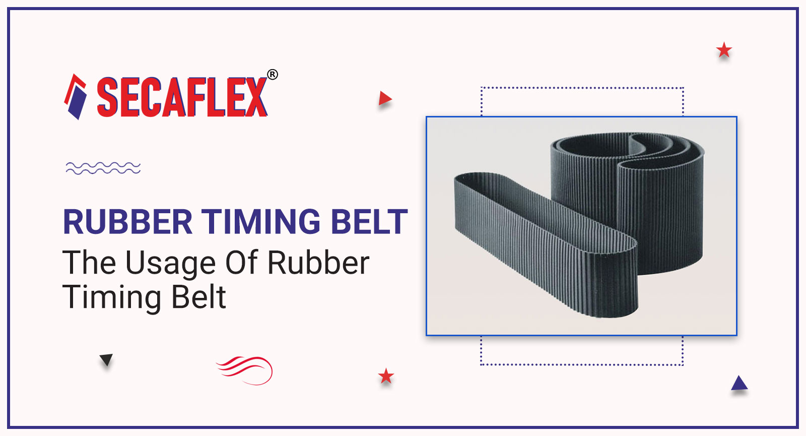 The Usage Of Rubber Timing Belt