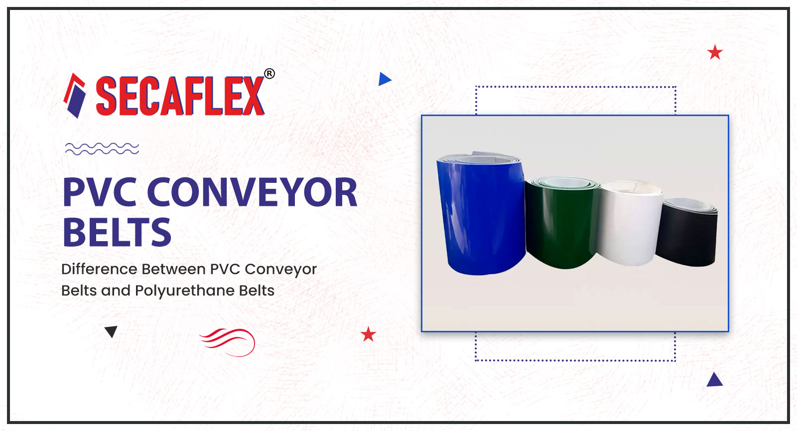 Difference Between PVC Conveyor Belts and Polyurethane Belts